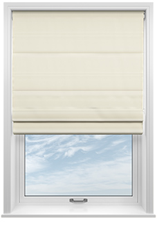 Menton, Oyster - Roman Blind